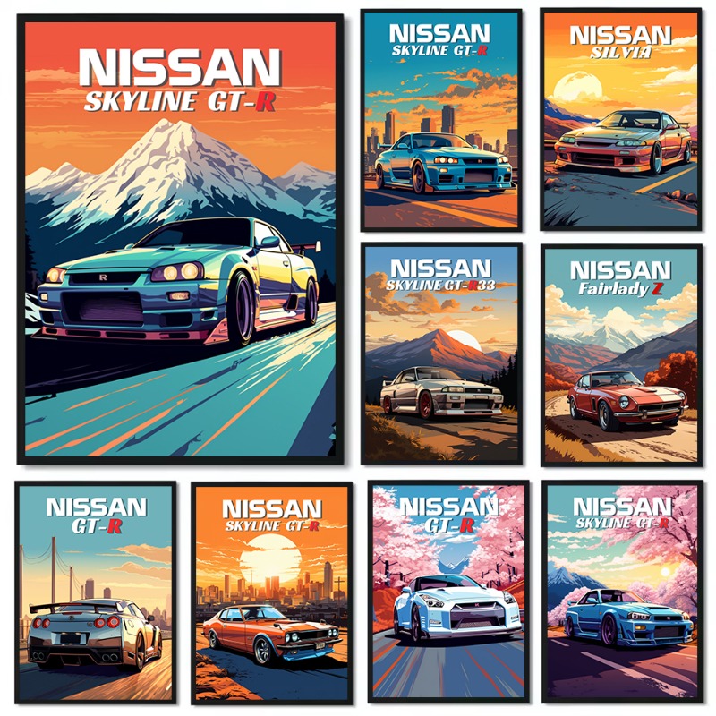 Japanese Car Lifestyle - Retro Japanese Classic 1990s Sports Car