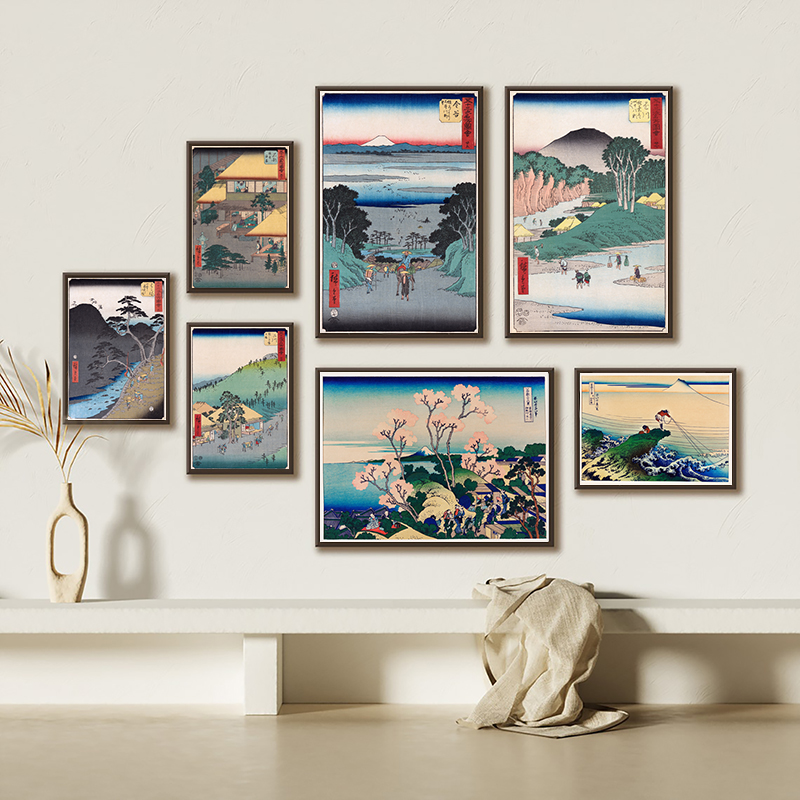 Japanese Traditional Lifestyle - Japanese Prints Wall Art Canvas Painting