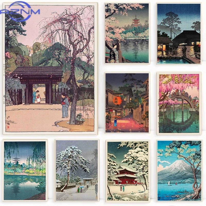 AZNM Retro Ukiyo-e Traditional - Japanese Traditional Lifestyle recension och pris