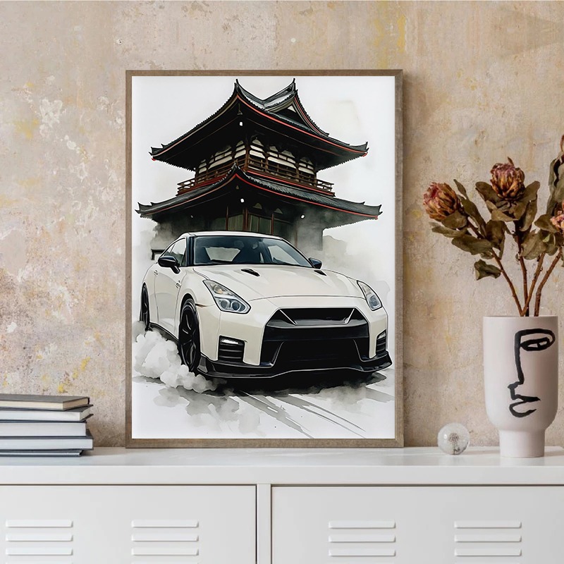 Japanese Style Supercar Wall A - Japanese Car Lifestyle recension och pris