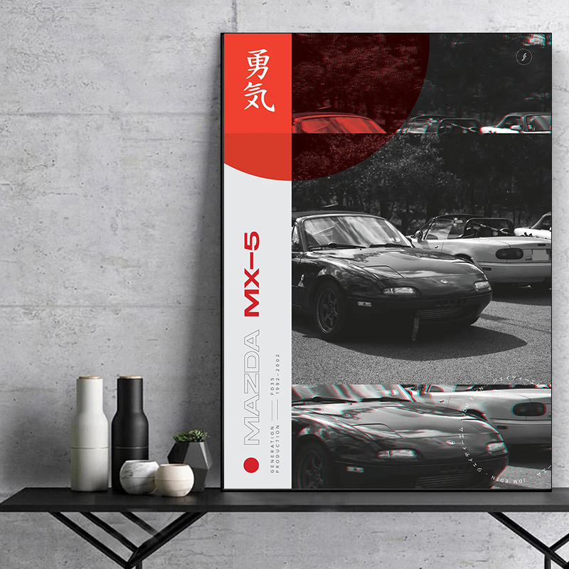 Japanese Black and White Car P - Japanese Car Lifestyle recension och pris